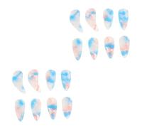 ibasenice 16pcs Guzheng Nails Fingertip Protectors Guzheng Practice Tools Supplies Finger Picks for Playing