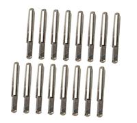 ibasenice 16pcs Nail for Harp String Silver Metal Fine Workmanship Easy to Replace Sturdy Pins for Dulcimer and Harpsichord Musical Instrument Accessories