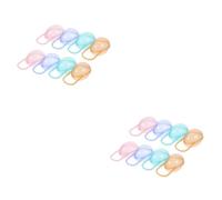 ibasenice 16pcs Pacifier Case Pacifier Storage Container Holder Box Bibs Box Storage