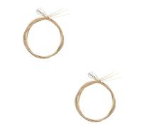 ibasenice 16pcs Portable Mandolin String Replacement for Mandolin Strings Extra Light Accessories