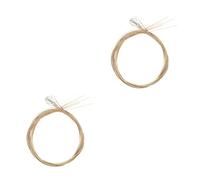 ibasenice 16pcs Portable Mandolin String Replacement for Mandolin Strings for Accessories and Part Usage