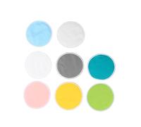 ibasenice 16pcs Reusable Bamboo Nursing Pads Leakproof Ultra Absorbent Feeding Inserts Washable Galactorrhea Pads for Comfortable Breastfeeding Fit for All Bras