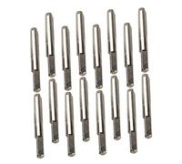 ibasenice 16pcs Silver Dulcimer Harp String Nails Lyre Tuning Pins Metal Pegs for Lyre String Fixing Suitable for Musical Instrument Repair