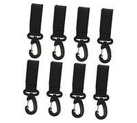 ibasenice 16pcs Stroller Organizer Hook Swivel Clips for Hanging Diaper Bags Purse for Shopping and Outdoor Use Construction