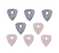 ibasenice 16pcs Ukulele Plectrum Replacement Felt Picks Super-slick Surface Lightweight and Comfortable for Easy Playing