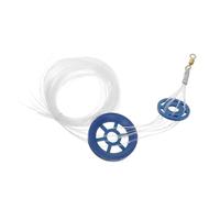 ibasenice 18 Strings String PE Hand Throw Fishing Net Wire Replacement Line for Freshwater and Saltwater Easy Install Repair Accessory with Reduced Water Drag for Smooth Long-distance