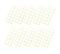 ibasenice 180Pcs Clear Acoustic Foam Tape Double-sided Soundproof Adhesive Pads Invisible Mounting for Soundproof Panels No Residue Removable Transparent Foam Squares