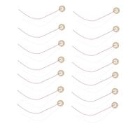 ibasenice 18pcs Disc Acoustic Transducer Elements Chips for Guitars Buzzers and Electronics Easy to Install