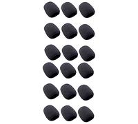 ibasenice 18pcs Eva Microphone Protective Cover Wind Screen Filter Soundproof Shield for Recording Pop Filter Cover for Singing