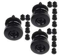 ibasenice 18pcs Schaller Guitar Strap Locks Replacement Button for Guitar Repair