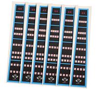 ibasenice 18pcs Violin Fingerboard Stickers Removable Fretboard Note Stickers for Beginners Violin Learning Accessories for Practice Sessions