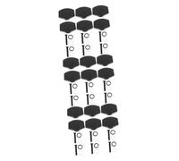 ibasenice 18sets Guitar Tuner Handles for Acoustic Guitar String Tuner Caps String Locking Function Lr Replacement Tuning Pegs