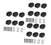 ibasenice 18sets Guitar Tuning Pegs Keys Folk Tuner Caps Guitar Tuner Handles for Strings