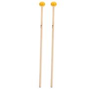 ibasenice 1pair Drumsticks for Glockenspiel Xylophone Chime Tip Handle Mallet Accessory Suitable for Percussion Instruments