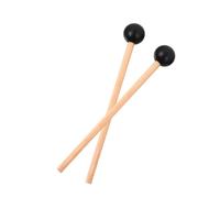 ibasenice 1pair Marimba Mallets Percussion Sticks for Xylophone Instruments Safe and Comfortable Grip Total for Musicians and Music Education