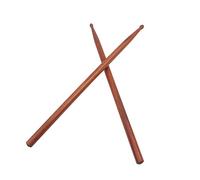 ibasenice 1pair Wood Tip Drumsticks Ergonomic Percussion Sticks for Drummers Natural Finish Suitable for Youth Bands Random Colors