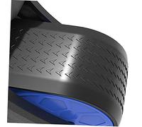 ibasenice 1PC Automatic Kick Back Abdominal Trainer Wheel Sturdy Abdomen Exercise Roller for Core Strength Easy to Use Fitness Device for Beginners Pros Blue