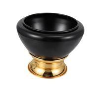 ibasenice 1pc Black Tibetan Singing Bowl Copper Meditation Therapy Bowl for Yoga Mindfulness and Relaxation Practical Design for Unique Home Decor and Serenity