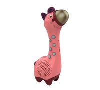 ibasenice 1Pc Cartoon Giraffe Shape Microphone Wireless Microphone for Singing and Karaoke Early Educational for Boys and Stimulates Imagination and Learning
