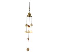 ibasenice 1pc Dragon and Phoenix Decorative Wind Chime Metal Hanging Pendant for Garden Patio Home Calming Sounds Artistic Decor Birthday