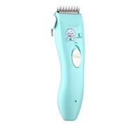 ibasenice 1pc Electric Hair Clipper Portable USB Rechargeable Hair Trimmer with Safety Head Thin Tooth Low Noise for Whole Body Grooming Home Use Sky-Blue