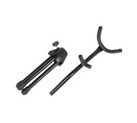 ibasenice 1pc Foldable Alto Saxophone Holder Black Sax Stand Support for Stability Scratch Protection Sponge Cushion for Music Performances