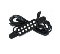 ibasenice 1pc Multifunctional Guitar Pickup with Cable Professional Transducer for Acoustic Use Easy Installation Durable Design for Guitar Enthusiasts Black Finish