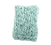ibasenice 1pc Newborn Photography Blanket Handmade Knitting Wool Soft Thick Photo Background Comfortable Prop for Unique Newborn Photos for Chilly Days