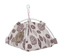 ibasenice 1Pc Parrot Hammock Bed Durable Hanging Nest for Pet Birds Sleeping Space Quick Dry Material Comfortable Winter Retreat Accessory for Bird Cages