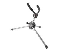 ibasenice 1pc Portable Saxophone Holder Stand Foldable Tripod Design Anti- Support Compact for Easy Carrying Suitable for Alto Tenor Instruments Stable and Scratch-resistant Bracket