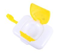 ibasenice 1pc Portable Wet Tissue Box Lightweight Convenient Wipe Holder for Easy for Carriages and Cribs