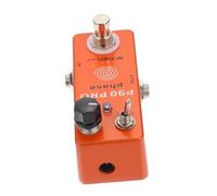 ibasenice 1pc Professional Guitar Effector Construction High Reliability and Excellent Anti-interference Performance for Electric Guitarists Mini Effect Processor Orange