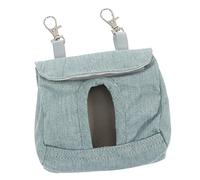 ibasenice 1Pc Rabbit Feeder Bag for Pets Hanging Cloth Storage Holder for Guinea Pig Chinchilla Hamster Washable Portable Hay Feeder for Cages