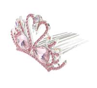 ibasenice 1pcs Bride Tiara Bridal Alloy Crown Stylish Elegant Sturdy Structure Detailed Workmanship for Bridesmaids Party Lightweight
