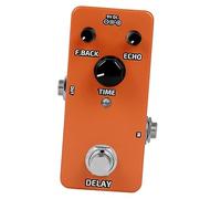 ibasenice 1pcs Guitar Effect Pedal Compact Analog Delay for Electric Guitar Warm Echo Simulation for Performances and Music Schools Shell Easy Tone Control