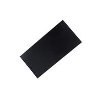 ibasenice 1piece Acoustic Guitar Pickguard Sheet Black Single-deck Scratch Plate Self-adhesive Backing Easy to Install Protects Guitar Surface from Scratches Material