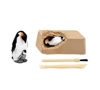 ibasenice 1set Adorable Penguin Digging Toy Cute Simulation Penguin Model for Boys and Girls for Desktop Decoration Birthday Parties and Festivals