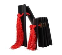 ibasenice 1set Bamboo Kuaiban Chinese Allegros for Boys and Girls Traditional Hand Clappers for Performance Safe and Bamboo Material Includes Large and Small for Enhanced Public Speaking