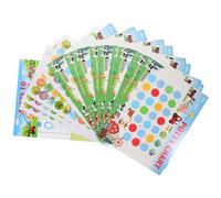 ibasenice 1set Boys and Girls Potty Training Charts with Stickers Engaging Reward System for Boys Girls Design for Toilet Training Reusable Stickers for Motivating Independence