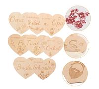 ibasenice 1set Cards Wooden Monthly Growth Signs for Boys and Girls Capture Precious Moments Photo Props for Pregnancy Announcements