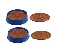 ibasenice 1Set Compact Outdoor Bird Nest of Wear Resistant Breeding Nests with Replaceable Nest Pads Mesh Egg Bowls for Convenient Pigeon Nesting for Bird Lovers and Nature