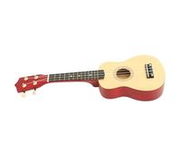 ibasenice 1set Educational Ukulele for Boy Girl Soprano String Musical Instrument Safe and Smooth Finish for Beginner Musicians Includes Bag and Accessories