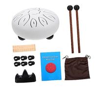 ibasenice 1set Ethereal Drum Note Tongue Drum for Beginners for Meditation and Music Education Imagination and Concentration