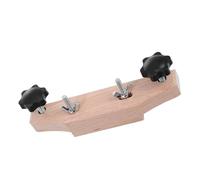 ibasenice 1set Guitar Bridge Clamp Luthier Fixture for Musical Instrument Repair Versatile Tool for Various Bridge Types Simple Design High Hardness Clamping Force Easy to Use