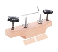 ibasenice 1set Guitar Bridge Clamp Tool for Acoustic and Classical Guitars and Construction for Secure Grip Essential Repair Fixture for Guitarists and Technicians
