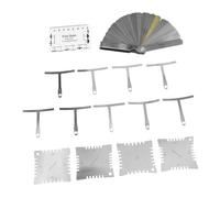 ibasenice 1set Guitar Maintenance Tool Kit Repair for String Instruments for Luthiers and Enthusiasts Smooth Finish for Safe Use Silver