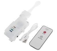ibasenice 1Set Interactive Electric Flopping Fish USB Rechargeable Plush Hopping Fish with Remote Control Mechanism for Pets Engaging Realistic Motion