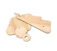 ibasenice 1set Maple Wood Guitar Cavity Cover Elegant Pickup Plate Pickguard for Electric Guitar Lightweight Replacement Parts