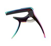 ibasenice 1set Metal Guitar Capo Clamp High-performance Capo for Acoustic Electric Guitars Quick Release Repositioning Stylish Design High Elastic Spring Versatile Tuning Tool for Musicians