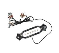 ibasenice 1set Multi-function Acoustic Guitar Pickup and Design Easy and Play Installation for Seamless Use by Musicians Compatible String Guitars